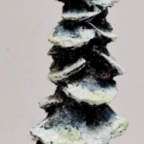 Department 56 Village Pole Pine Tree 10.5" Cold Cast Porcelain Tree - Picture 3 of 5